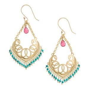 World Market chandelier Earrings